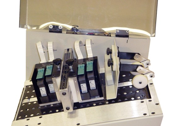 P4 Printer - close up heads